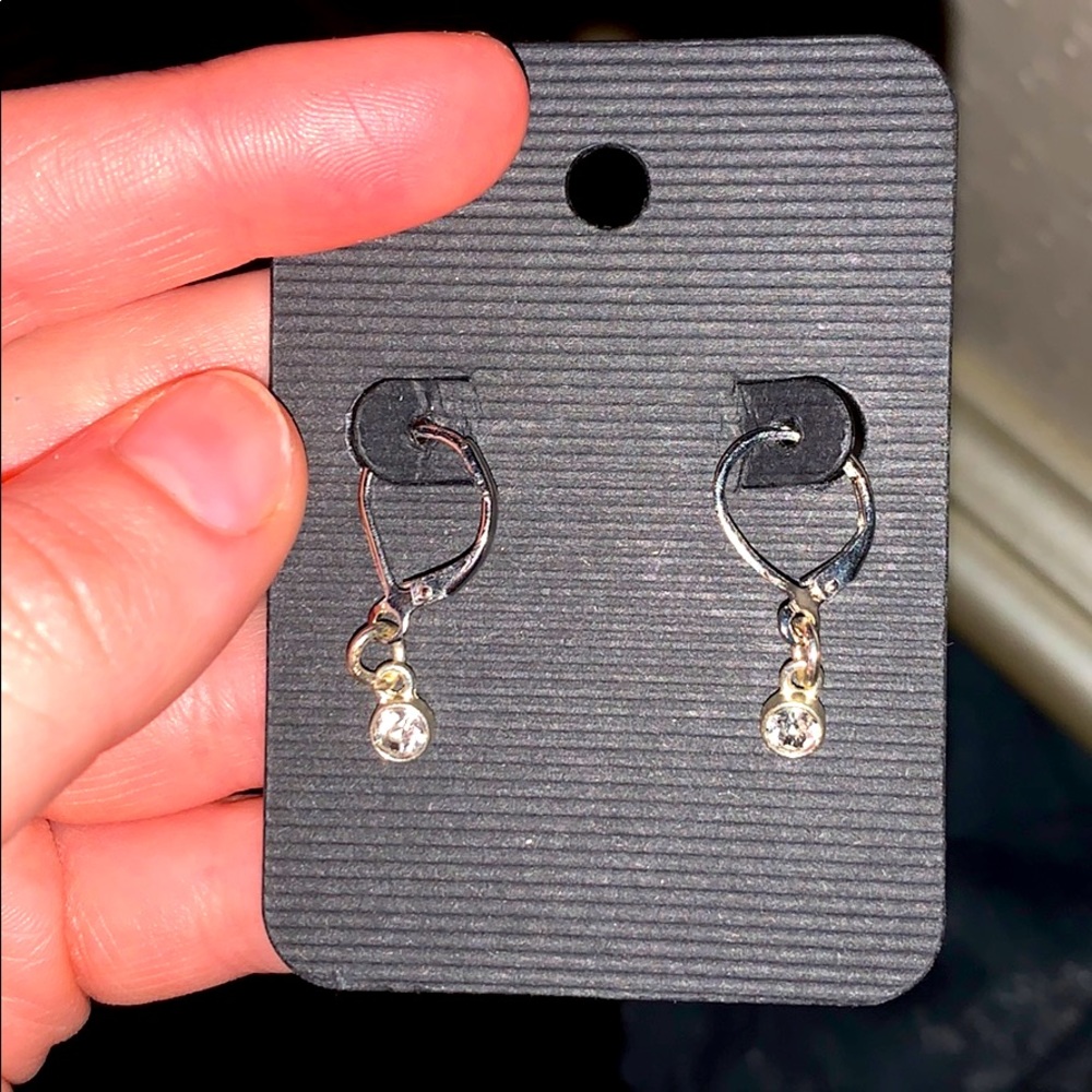 HANDMADE DIAMOND EARRING HUGGIES